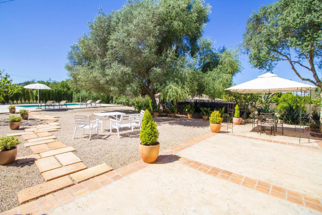 Preciosa Finca Rustica Con A/C Y Piscina Exclusiva Algaida  Exterior photo