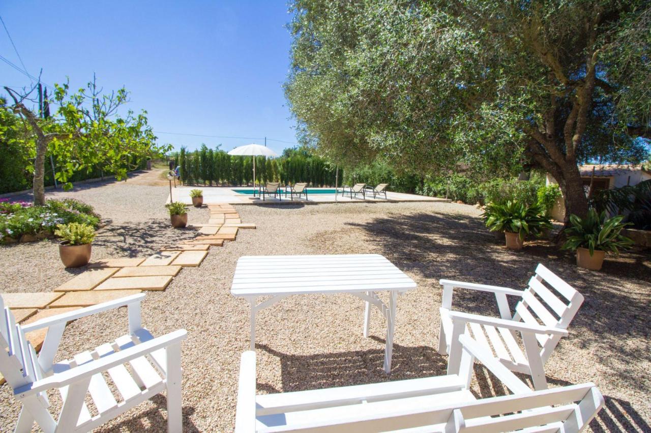 Preciosa Finca Rustica Con A/C Y Piscina Exclusiva Algaida  Exterior photo